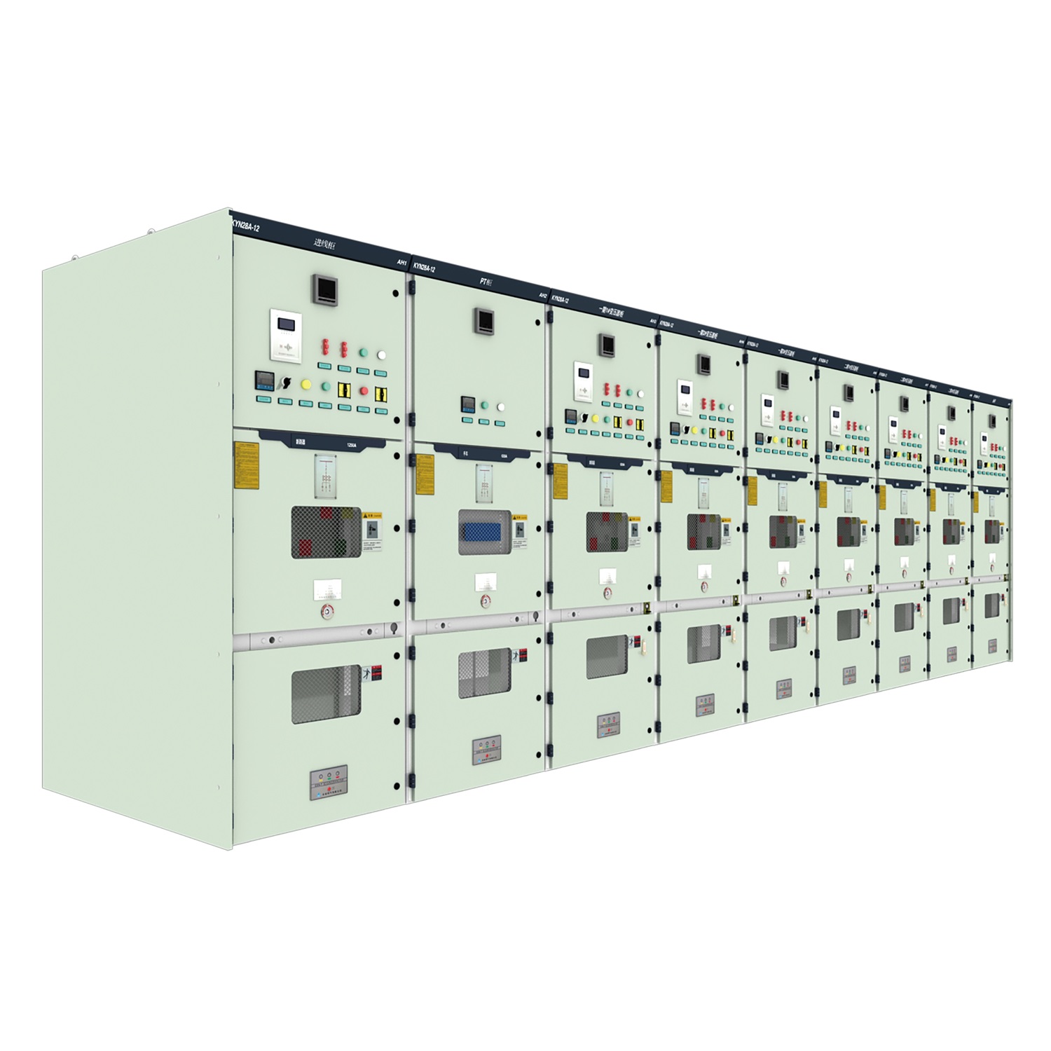KYN28-12 Ac metal armouring removable switchgear