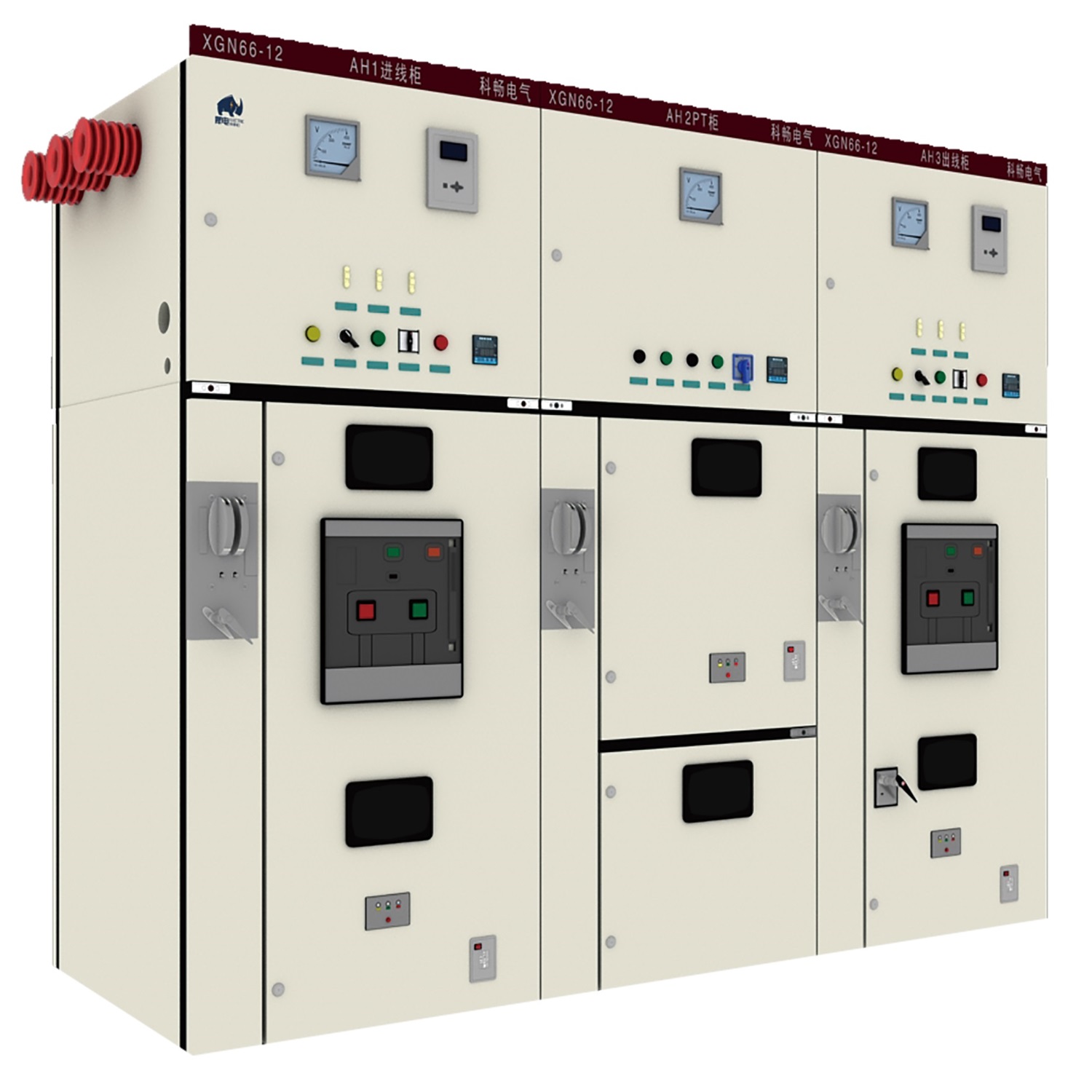XGN66-12 Ac metal armouring removable switchgear