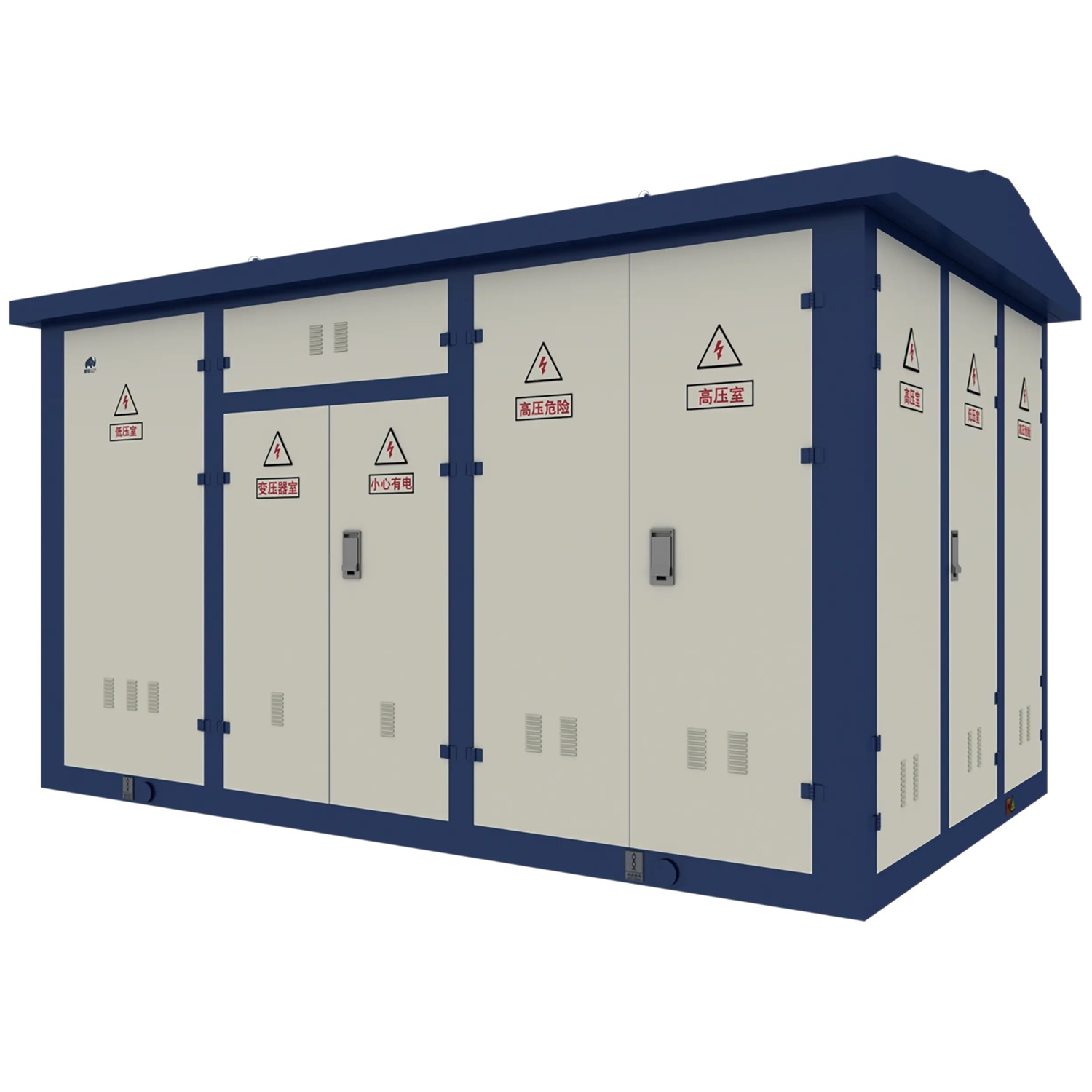 Metal shell pre-installed box type substation