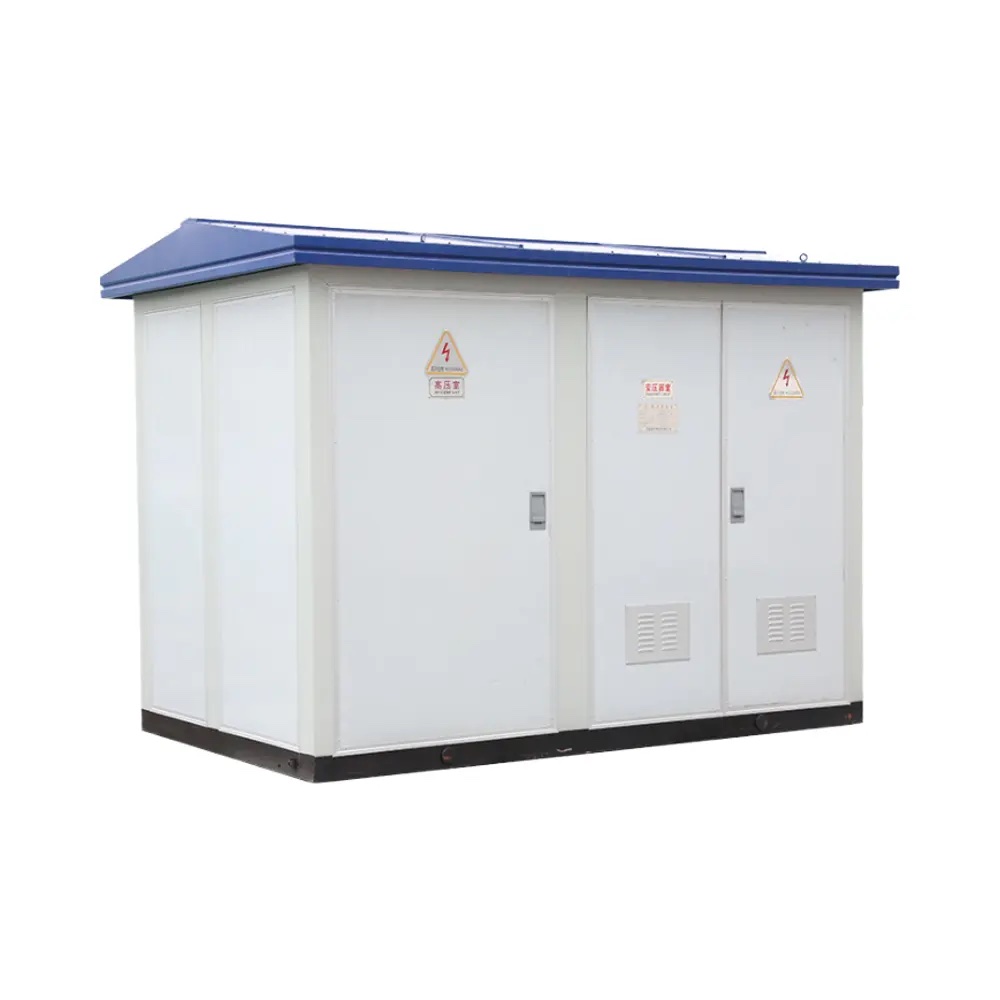 Metal shell pre-installed box type substation