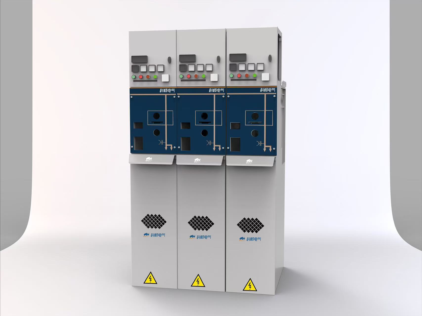 SF6 insulated metal closed ring main unit